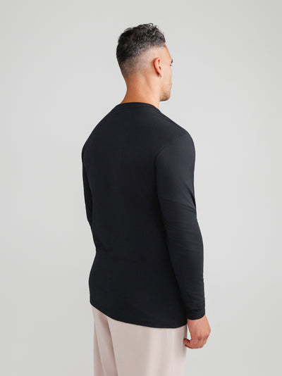Black Long Sleeve 3-pack