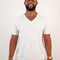White V-Neck T-Shirts