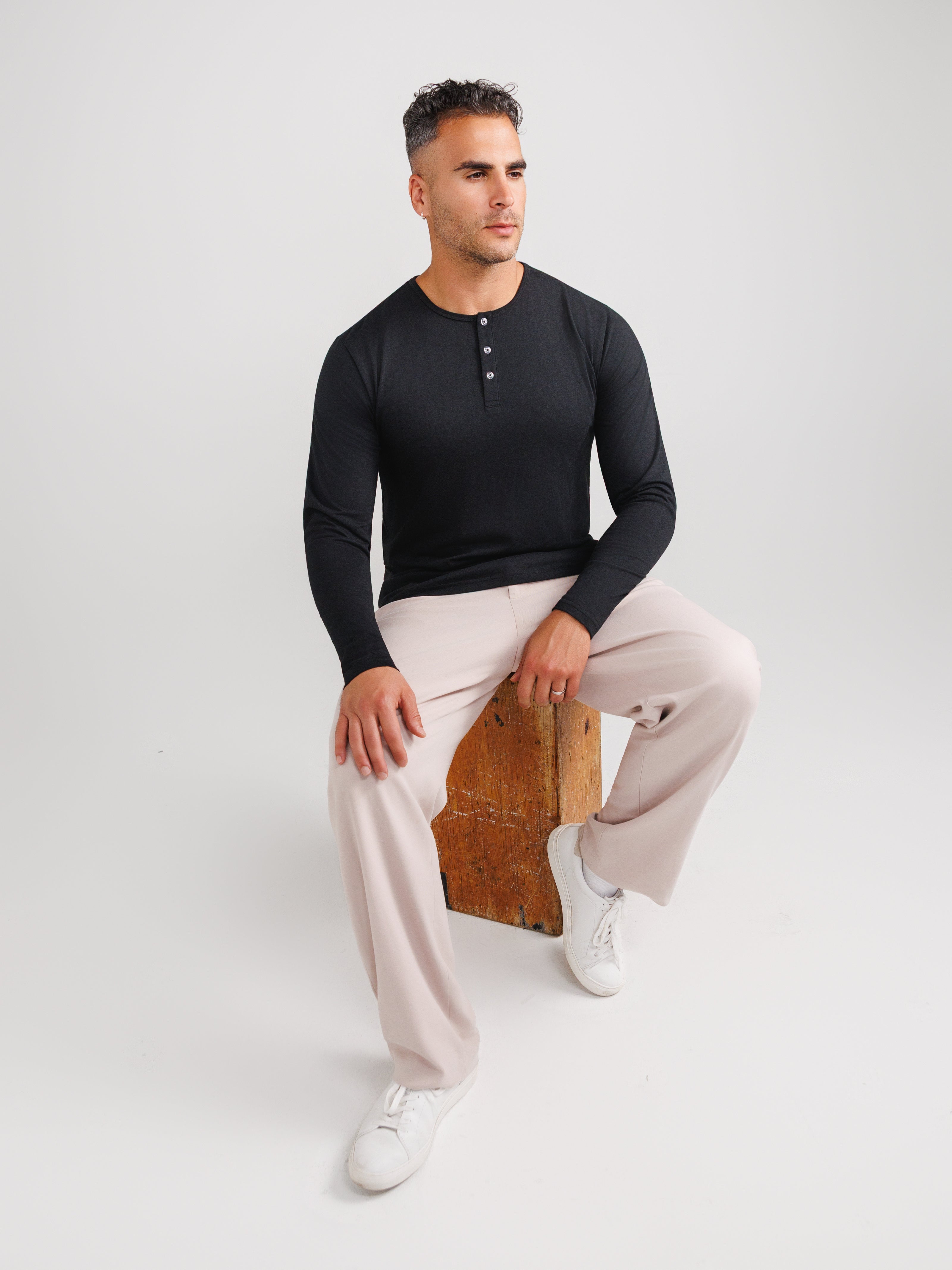 Black Henley